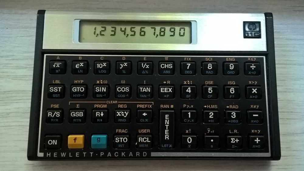 HP 11C scientific calculator colectie Hewlett-Packard functii