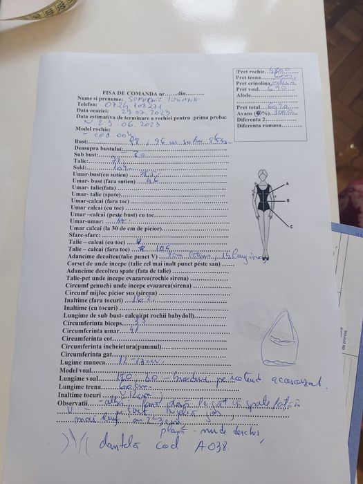 Vând rochie de mireasa