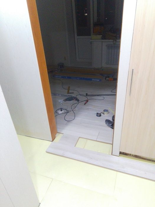 Мелкосрочный ремонт пола.