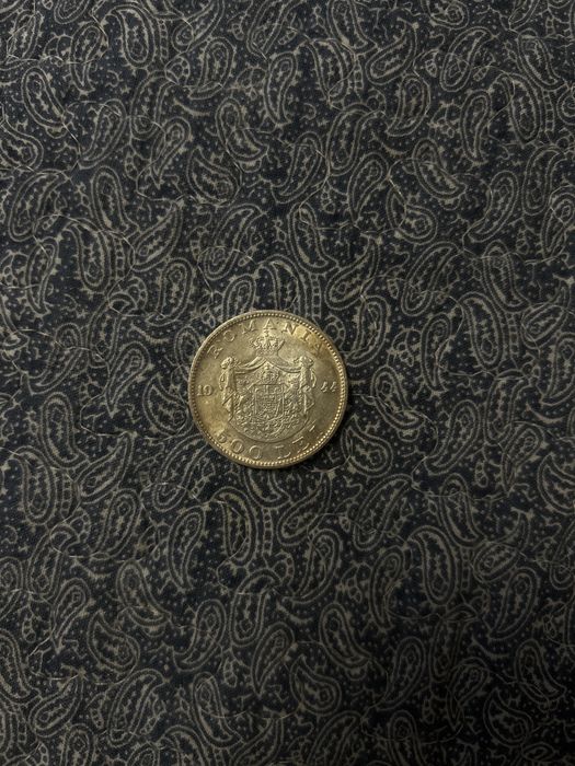 monedă românească de 500 de lei din 1944. rară