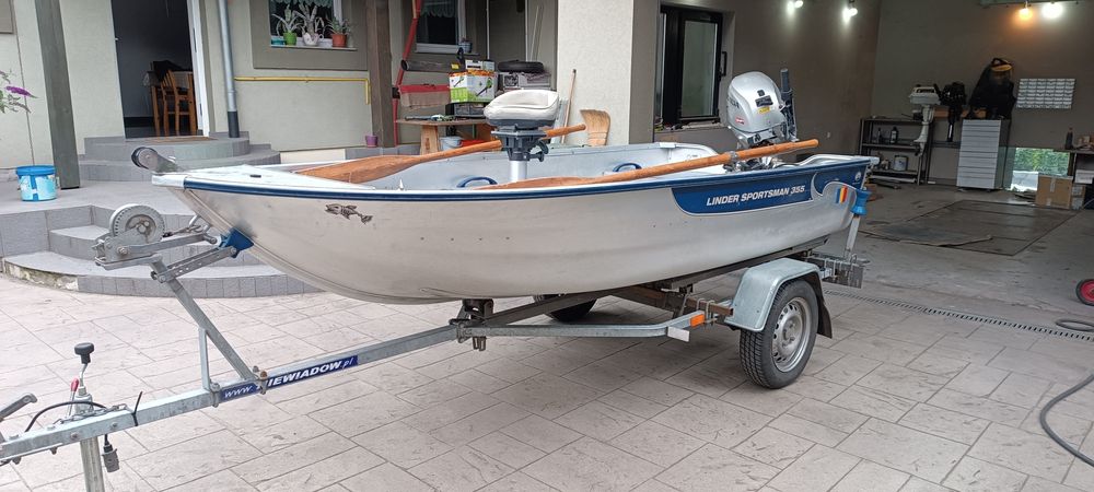 Barca aluminiu Linder 355 sportman