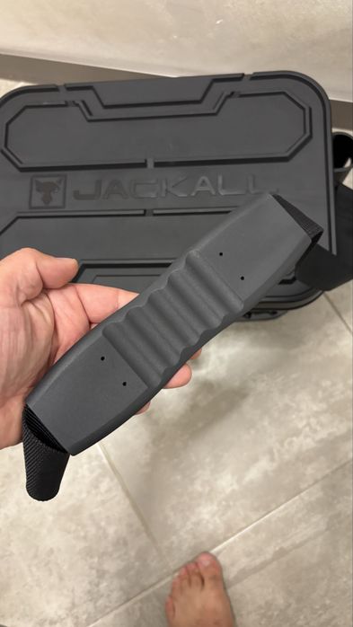 Рибарска чанта за аксесоари JACKALL Tackle Container R Dark Gray - Medium