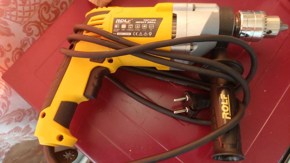 Дрель 1000w,перфодрель новая,