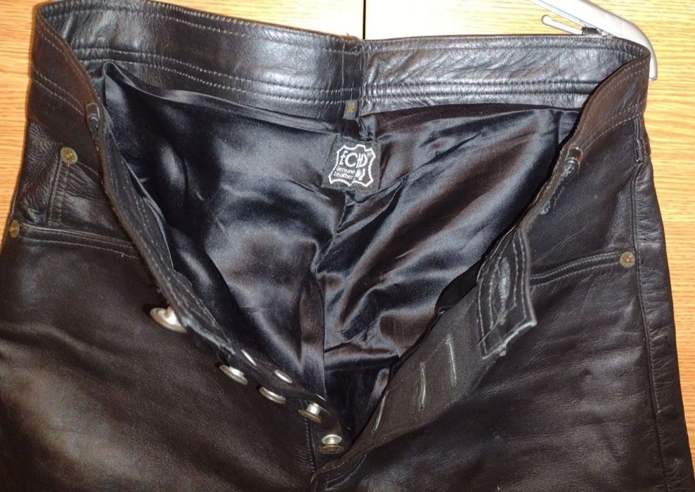 Pantaloni Piele Chopper (80 cm talia)