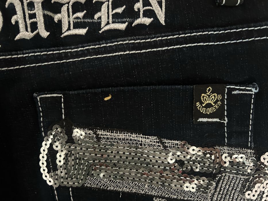 Blue Queen low waist дънки