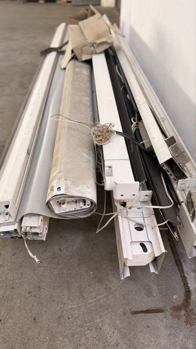 Pergola aluminiu electrica alb