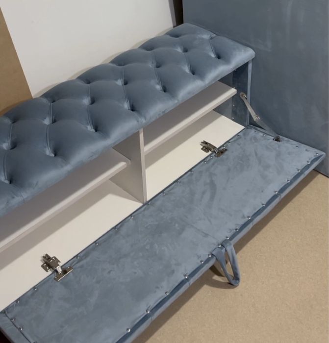 Пуфик сундук и пуфик обувница