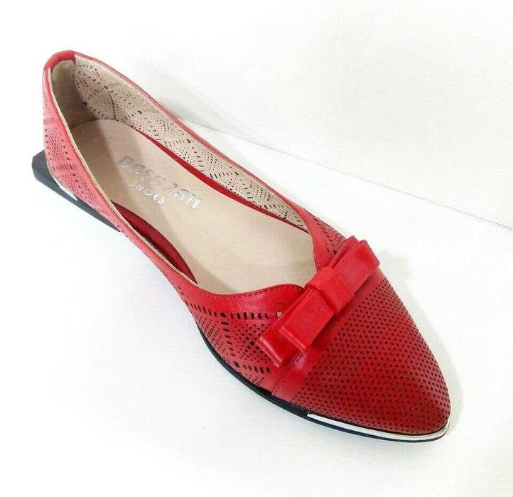 Роскошные нежные кожаные туфли балетки Başaran, все разм.,люкс,Турция!