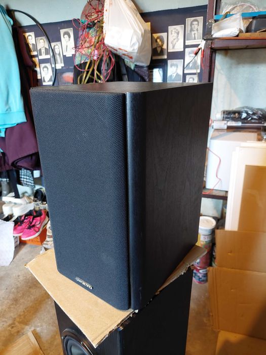 Boxe Hi-Fi ONKYO bas 16cm, cu tweetere din titan și Boxe HiFi Palladium rare pe piață, 3 căi bass 16 cm de raft bookshelf