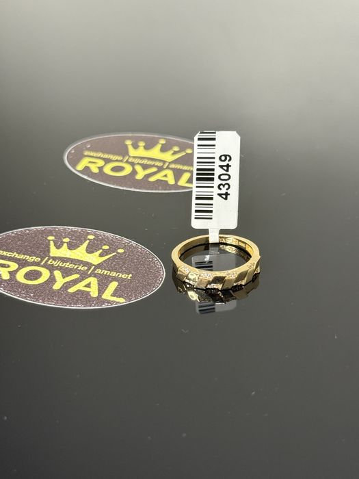 Bijuteria ROYAL : Inel AUR NOU 14K / 1.86 GR