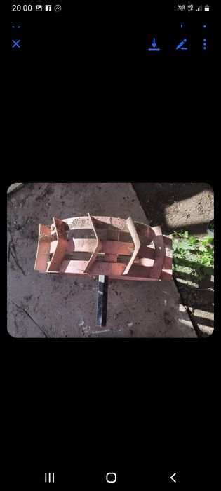 Vând roti de motocultor de 15 cai cu manicoti