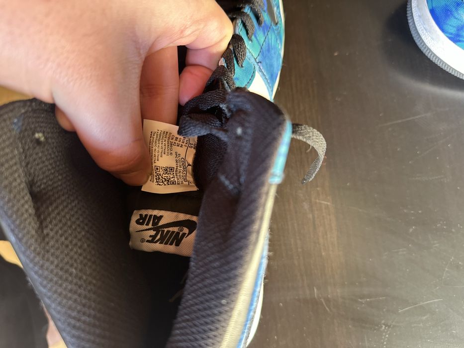 Jordan 1 high Tie dye