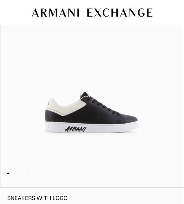 Оригинал Armani Exchange мужские кроссовки