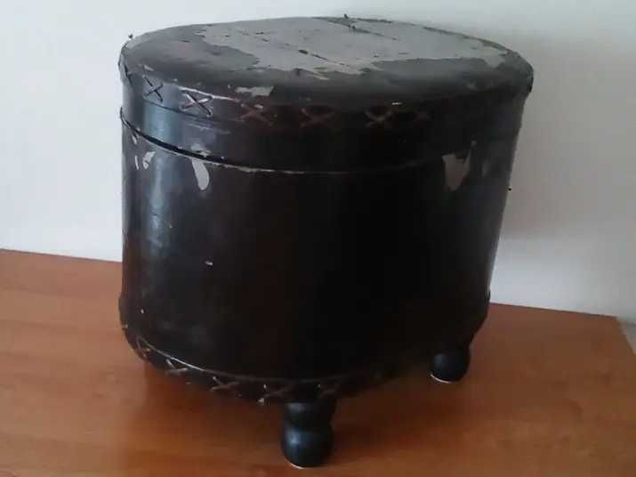 Табуретка ракла фурнир дърво