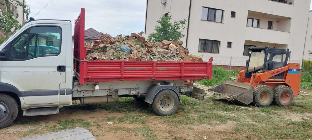 transport basculabil, nisip, piatra, balastru