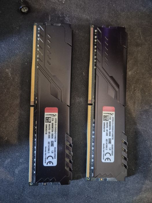 2X8 gb ram hyperx fury