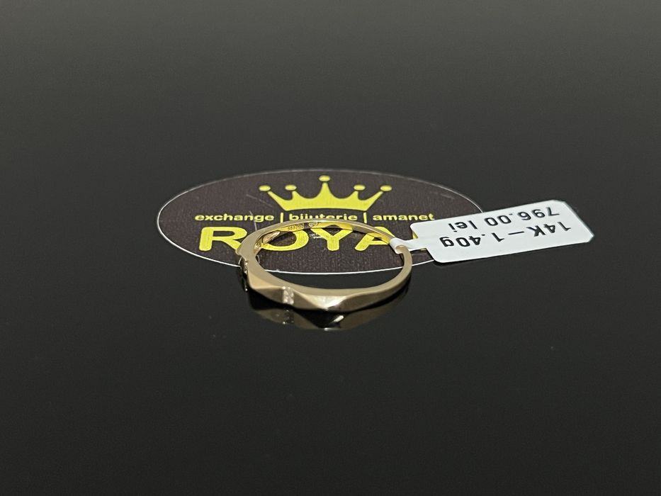 Bijuteria Royal CB : Inel dama aur nou 14k 1,40gr