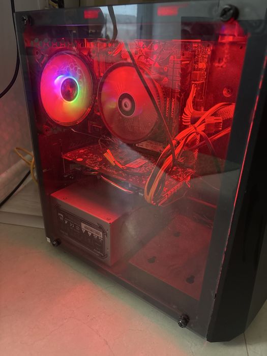 Sistem PC Gaming + Monitor Samsung 24” curbat – complet