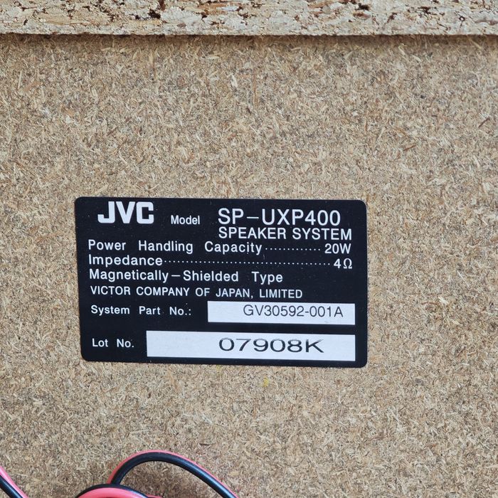 JVC UX‑P400 микро система – CD с MP3 / Auto-reverse касета / RDS / AUX