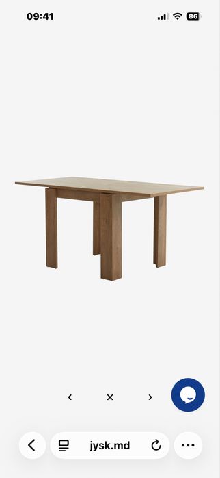 Masa extensibila Jysk stejar salbatic