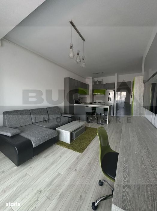 Apartament 2 camere, 50 mp, etaj intermediar, parcare, zona Buna Ziua — fotografia 3
