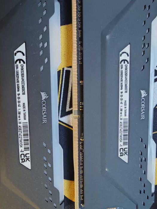 Рам памет Corsair VENGEANCE RGB PRO 32GB (2x16GB) DDR4 3600MHz