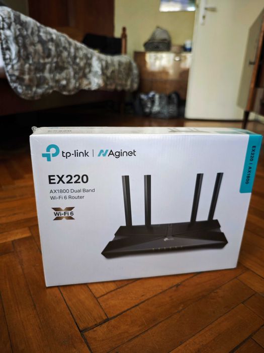 Рутер - EX 220 - нов- гигабайт скорости