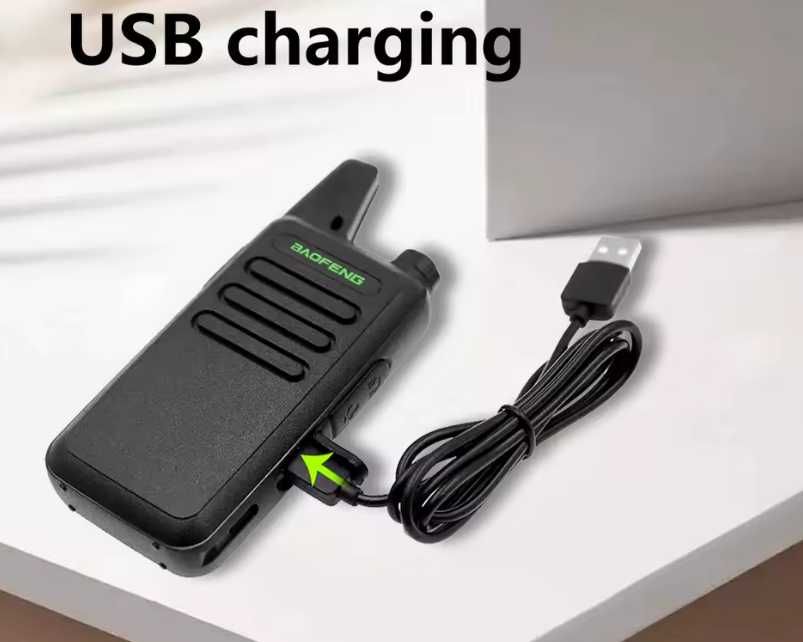 Радиостанция BAOFENG BF-T20D / 5W / USB-C зареждане