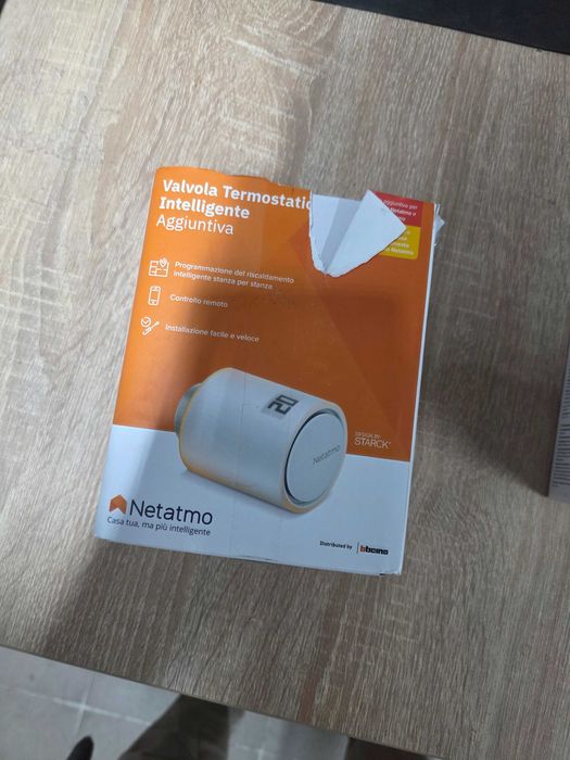Cap Termostat Smart NETATMO NAV-EN, Wi-Fi, alb