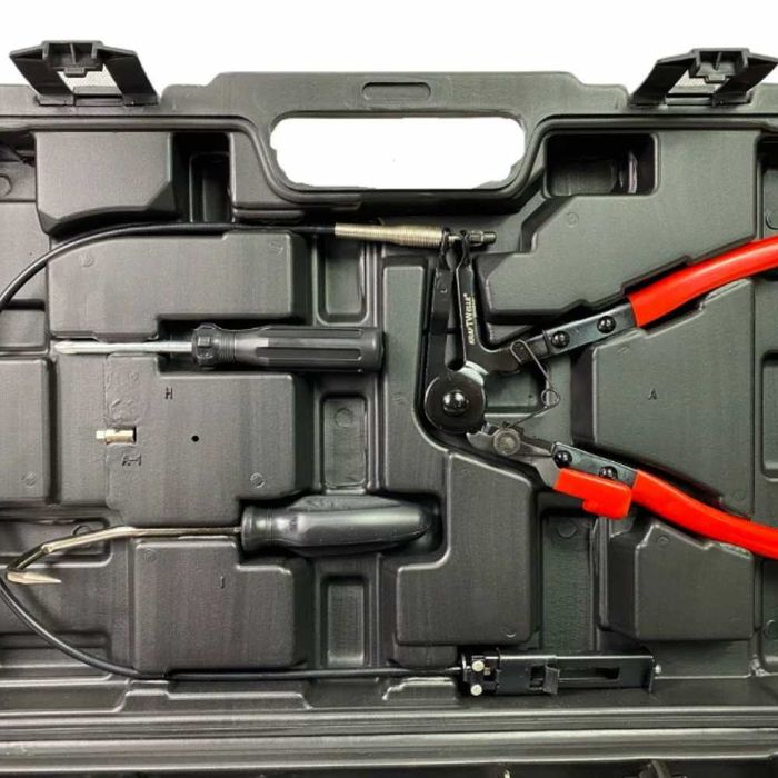 Клещи за скоби за водни съединения 9 части HAWEK