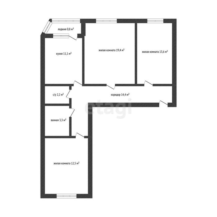 Продается 3 комн кв сары арка,8/3