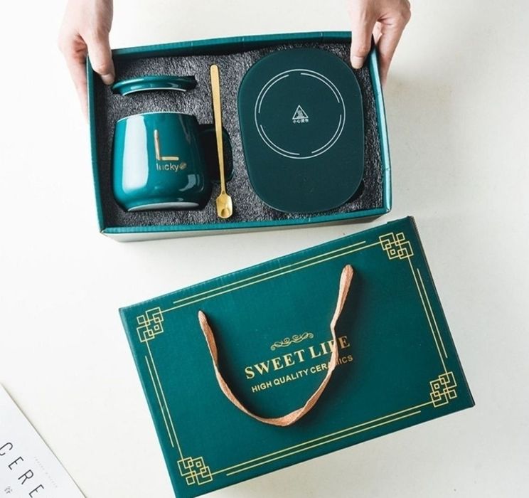 Чашка Lucky с подогревом от USB подставки