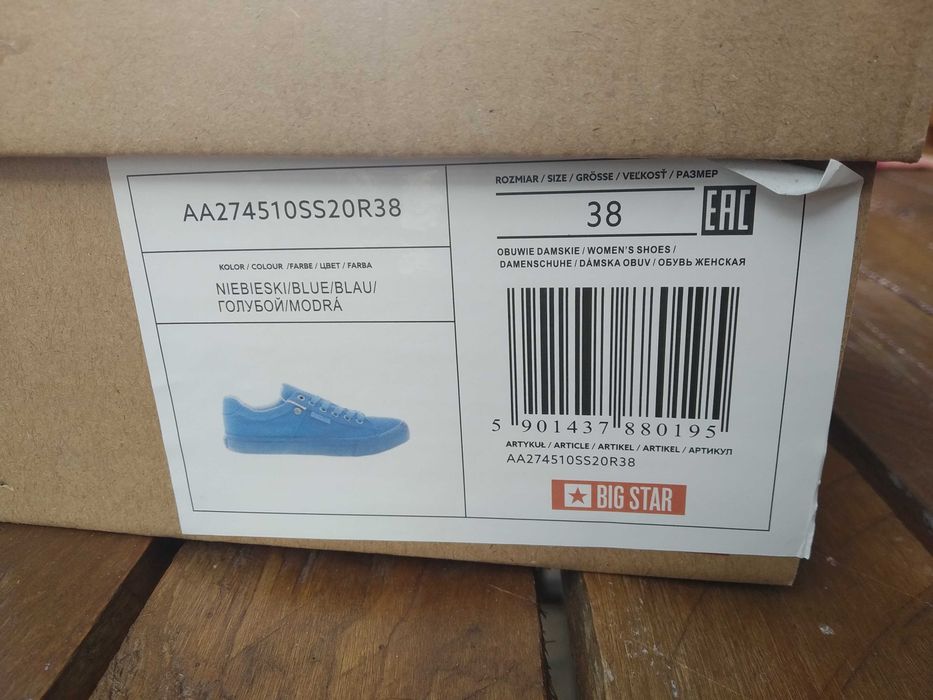 Big Star дамски кецове/38 номер