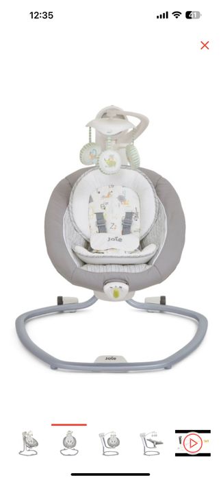 Новая электрокачеля Joie Serina