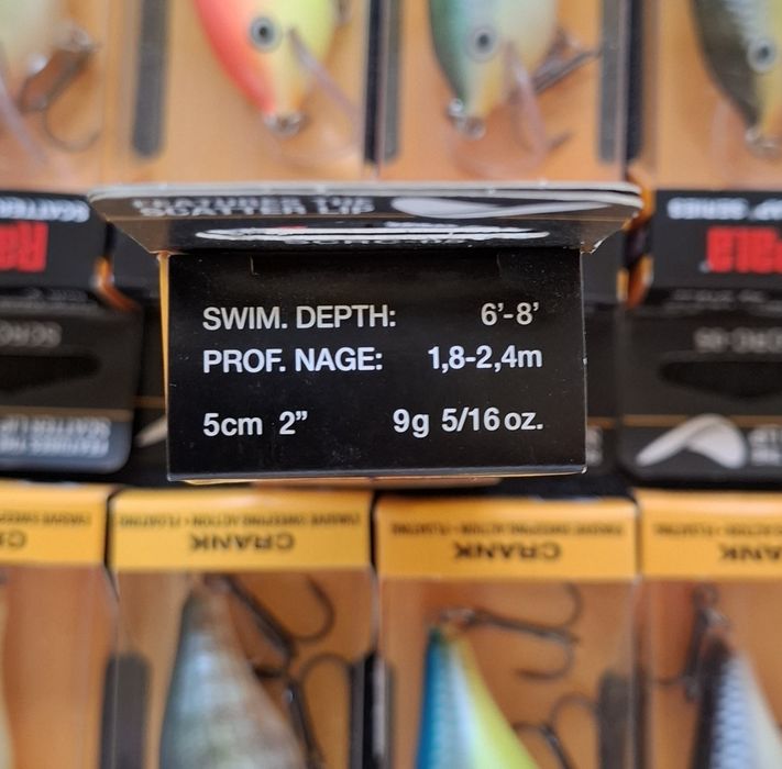 Воблери Rapala SCATTER Rap