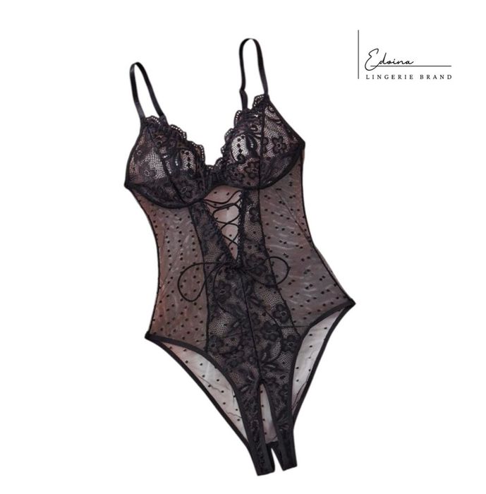 Еротично - изкусително боди с дантела