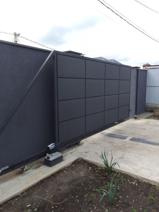 Ворота откатные под ключ