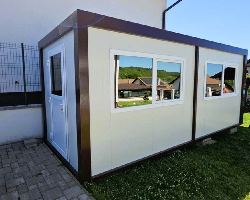 Containere modulare Birouri spații de depozitare Birouri de pază etc.