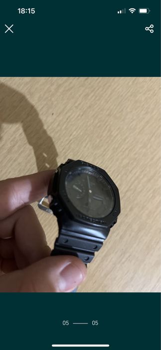 Casio G-Shock GA-2100 часовник без забележка
