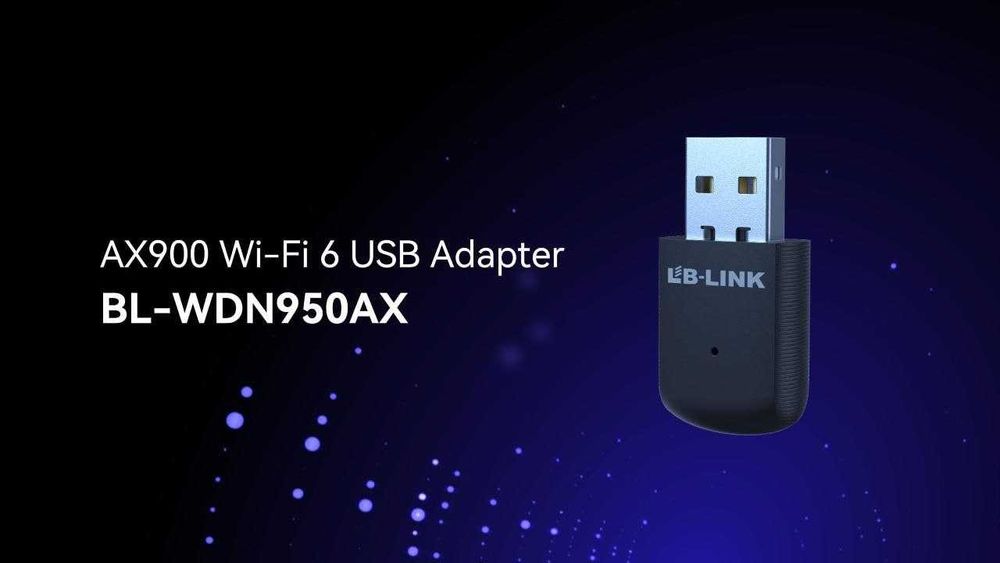 Wi-Fi Мощный USB-адаптер LB-LINK с Wi-Fi 6. Есть доставка