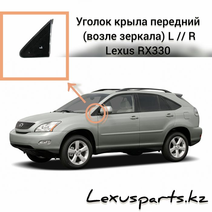 Уголок крыла LEXUS RX330