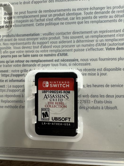 Игра для Nintendo Switch 1-2:Assassin’s Creed: The Rebel Collection