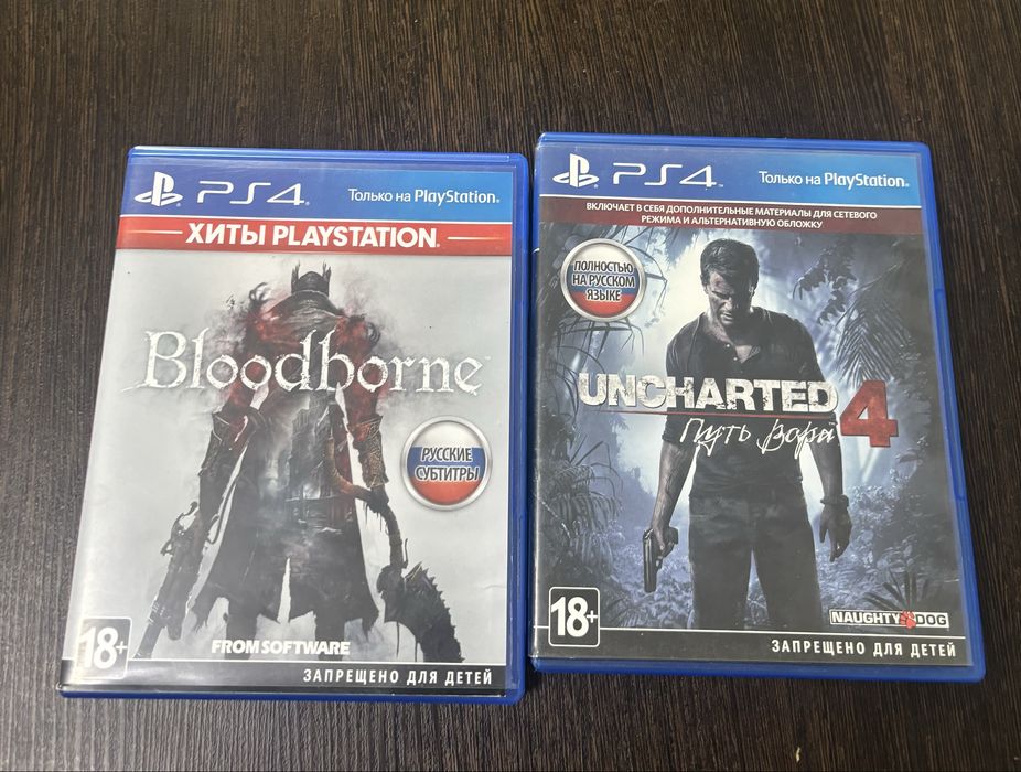 Диски playstation 4