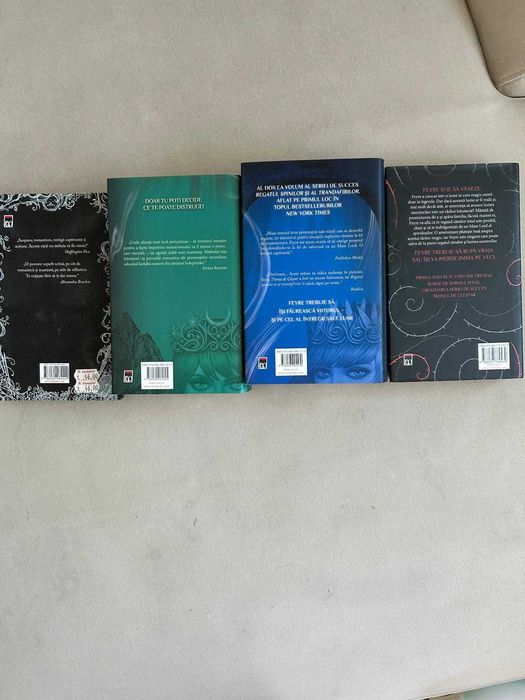 Vol 1,2,3 si nuvela regatul spinilor si al trandafirilor sarah j maas