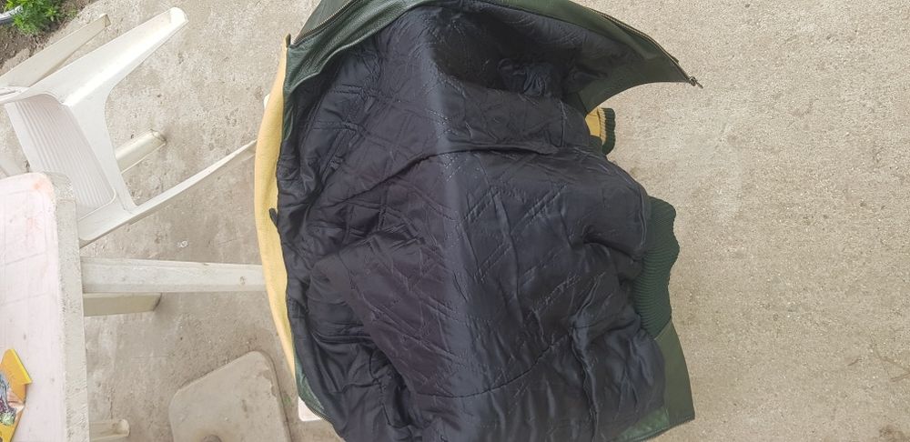 Geacă din piele unicat