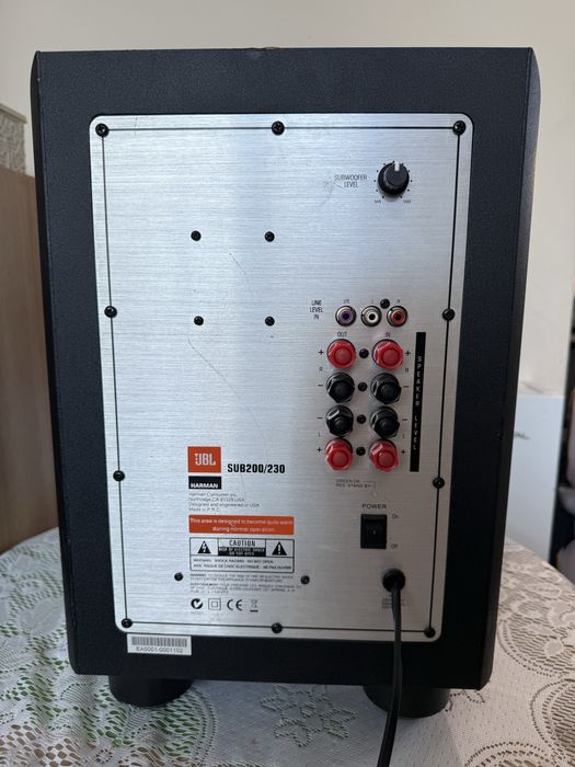 JBL SUB-200/230 Subwoofer Активен