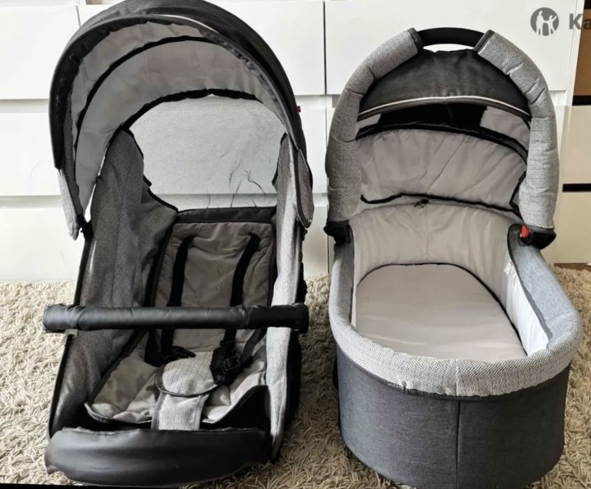 Детская коляска + манеж