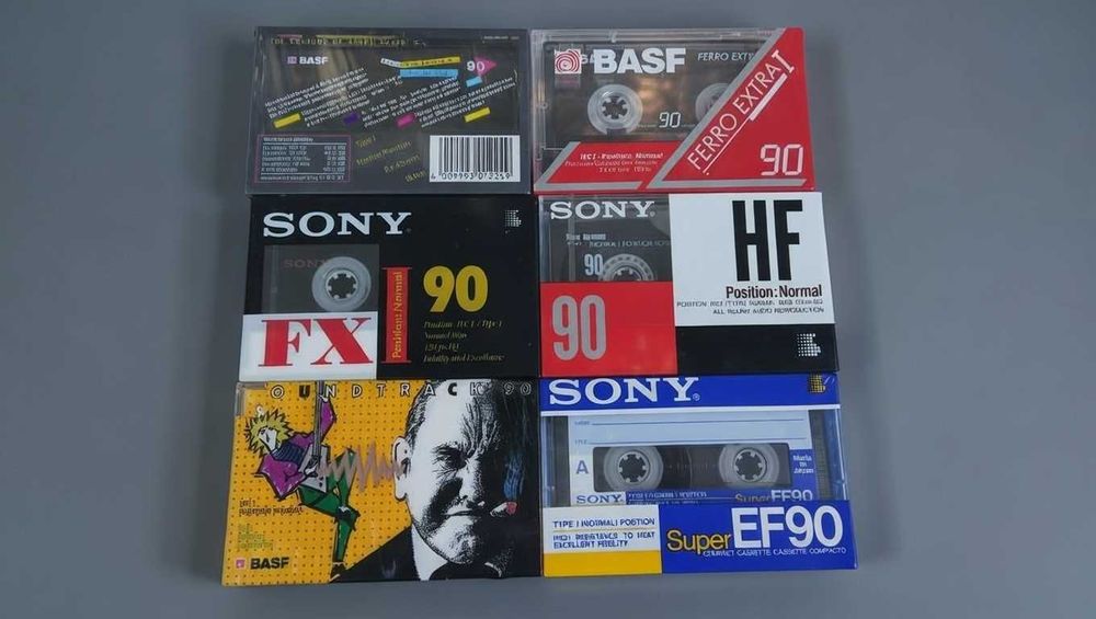 Аудиокассеты запечатанные