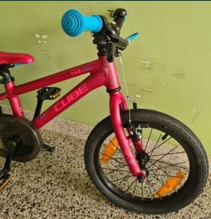 Продавам Cube race Kids 160 16 цола алуминиев детски велосипед