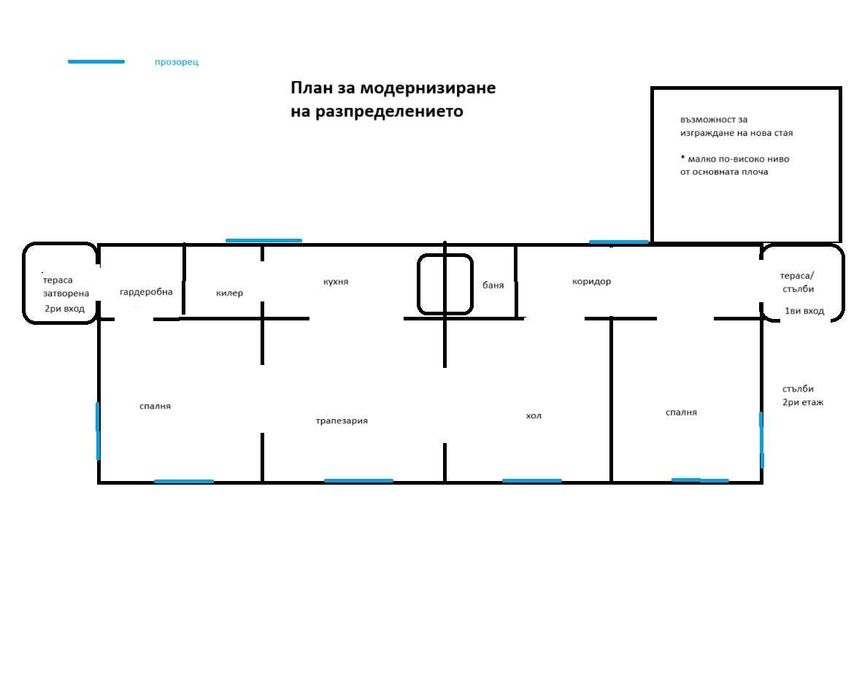 Продавам двуетажна къща с голям двор в ТОП центъра на Харманли!